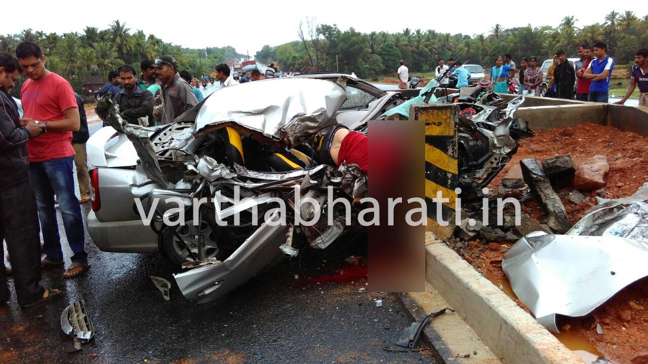 ಕುಮಟಾ:ಭೀಕರ ರಸ್ತೆ ಅಪಘಾತ, ಓರ್ವ ಮೃತ್ಯು